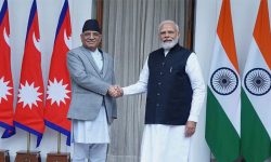 प्रधानमन्त्री प्रचण्ड र भारतीय समकक्षी मोदीबीच टेलिफोन संवाद