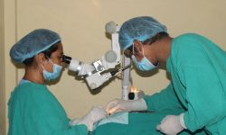 हुम्लामा ९० जनाको मोतियाविन्दुको शल्यक्रिया