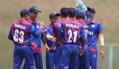 नेपाल समूह विजेता बन्दै सेमिफाइनलमा