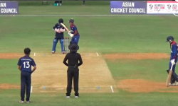 थाईल्यान्डलाई नेपालले दियो २ सय ७० रनको लक्ष्य