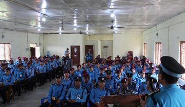 प्रहरीलाई चिनियाँ भाषा तालिम