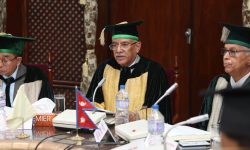 संघीयता अनुसार उच्च शिक्षाको पुन: संरचनामा त्रिविले नेतृत्व लिनुपर्छ : प्रचण्ड