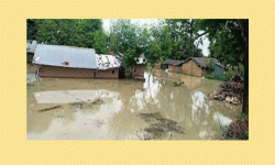 देउखुरीका दर्जन बढी घर डुबानमा