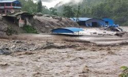 हुम्लामा बाढीका कारण तीन घर क्षतिग्रस्त