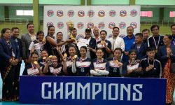 म्याग्दीले जित्यो गण्डकी प्रदेशस्तरीय महिला भलिबल