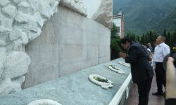 उपप्रधानमन्त्री श्रेष्ठले गरे सिचुवानमा भूकम्प पुनः निर्माण क्षेत्रको अवलोकन