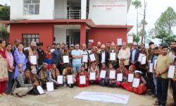 Farmers prized in Dailekh