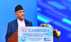 एमाले अध्यक्ष ओली र कम्बोडियाका प्रधानमन्त्रीबीच भेटवार्ता