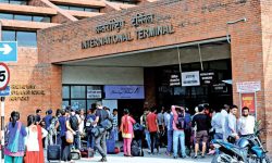 विदेश जान लागेका १५६ लाई विमानस्थलबाट फर्काइयो