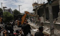 भद्रकुमारी घले सेवा सदनमा महानगरको डोजर