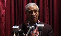 सभापति देउवाद्वारा भैरवसिंह रावल स्मृतिग्रन्थ विमोचन