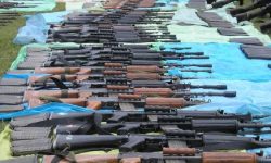 आठ हजार ८९६ थान हातहतियार नष्ट