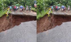 धादिङबेसी मलेखु सडक पहिरोले अवरुद्ध