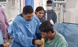 वीरेन्द्र जैसीले अनशन तोडे, उपचारको जिम्मा लिने गृहमन्त्रीको प्रतिबद्धता