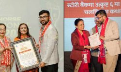 Model Basnet Honored for Outstanding Achievements