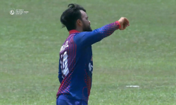 कुशल भुर्तेलले लिए यूएईका ६ विकेट