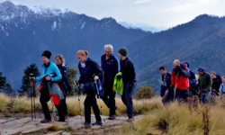 पर्यटकीय गन्तव्य पहिचान गर्न पदयात्रा अभियान