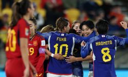 स्पेनमाथि जापानको  ४–० को सानदार जित