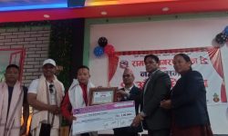 स्वर्ण जित्ने कराते खेलाडीलाई एक लाख पुरस्कार