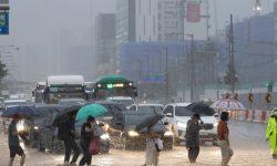 दक्षिण कोरियामा भारी वर्षा र बाढीका कारण २२ जनाको मृत्यु