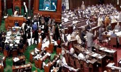 लोकसभा बैठकमा विपक्षीको विरोध