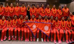 नेपाली महिला फुटबल टोली बङ्गलादेश प्रस्थान