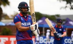 नेपालको ३७ रनमा ५ विकेट खस्यो
