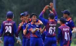 गुल्सनको अर्धशतकमा नेपालले आयरल्यान्डलाई दियो २६९ रनको लक्ष्य