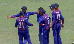 नेपाललाई यूएई ‘ए’ ले दियो १५८ रनको सामान्य लक्ष्य