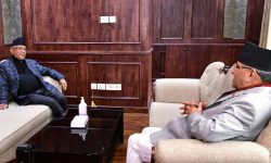 संसदको अवरोध खुलाउने विषयमा प्रचण्ड र ओलीबीच छलफल