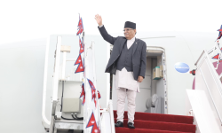 प्रधानमन्त्री दाहाल स्वदेश फिर्ता