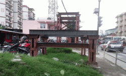 राजधानीको मुटुकै आकाशेपुल अलपत्र