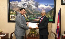 राष्ट्रियसभाका अध्यक्ष र पाकिस्तानी राजदूतबीच भेट