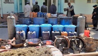 अफगानिस्तानमा छ वटा लागुऔषध प्रयोगशाला नष्ट, १५ जना पक्राउ