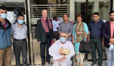 कांग्रेस नेता भण्डारी डिस्चार्ज