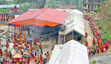 डोलेश्वर मन्दिरमा आज चारै ढोका खुला