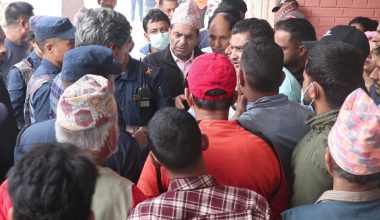 बालिकाको मृत्युपछि गुल्मी अस्पतालमा तनाव