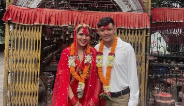 फुटबलर विमल घर्तीमगरले प्रेमिका लिनासँग कसे लगनगाँठाे