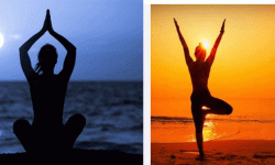 फिटनेस : सूर्य नमस्कार र चन्द्र नमस्कारमा कति फरक छ ?