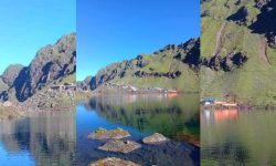 गोसाइँकुण्डमा स्नान गर्ने भक्तजनको घुइँचो