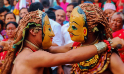 ‘गाईजात्रा’ को तयारीमा कलाकार