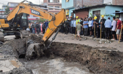 आरम्भचोकसम्म खोलियो छोपिएको यज्ञमती र चखुँचा खोला