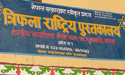 ५० हजार पुस्तक व्यवस्थित गर्दै