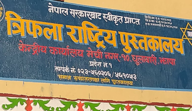 ५० हजार पुस्तक व्यवस्थित गर्दै