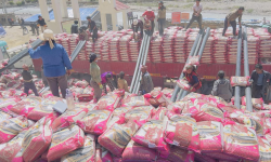 हुम्ला आइपुग्यो चार हजार क्विन्टल खाद्यन्न