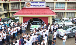 विद्युतीय सवारी साधनको प्रयोग प्रोत्साहन र प्रवर्द्धन गर्न र्‍याली