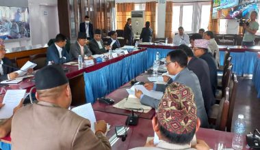 पराष्ट्रमन्त्रीसँग समावेशीबारे जानकारी लिँदै समिति