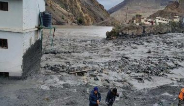 कागबेनीमा आएको बाढीले करोडौँको क्षति