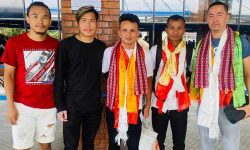 राष्ट्रिय टोलीका फुटबलर पुजन, निशान र रवि गए अस्ट्रेलिया