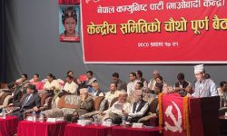 माओवादी केन्द्रीय समिति बैठक सुरू